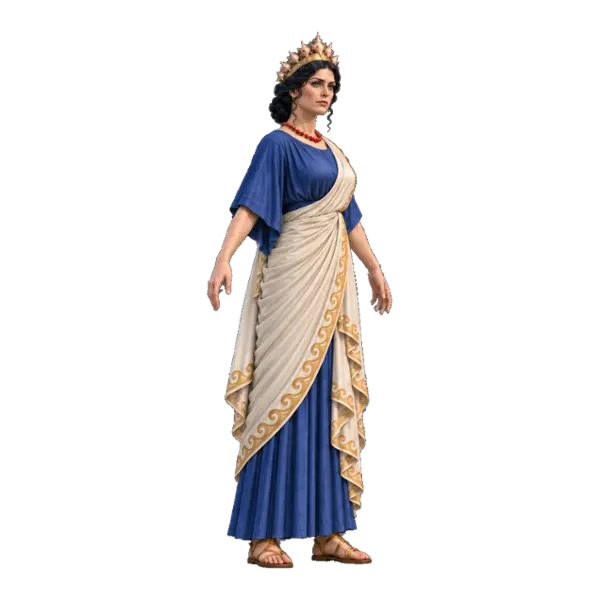 Amphitrite, three-quarter view