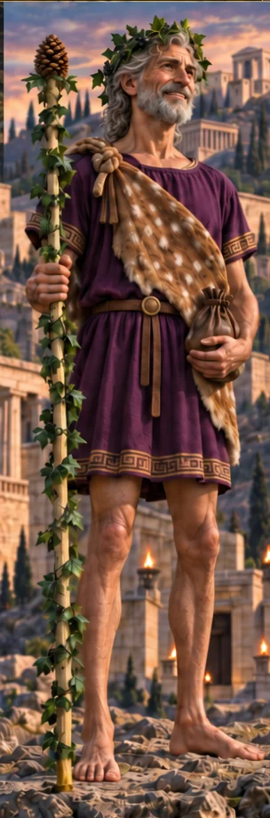 Cadmus, founder of Thebes, full-length portrait