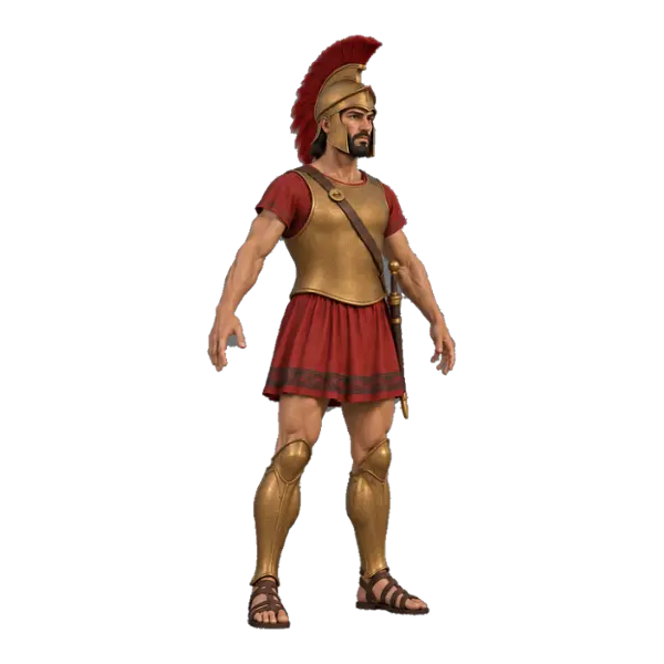 Hector, three-quarter view