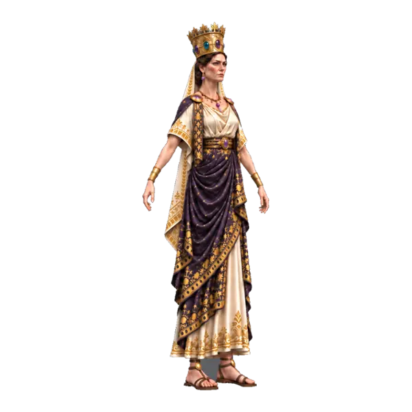 Hera, three-quarter view