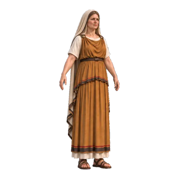 Hestia, three-quarter view
