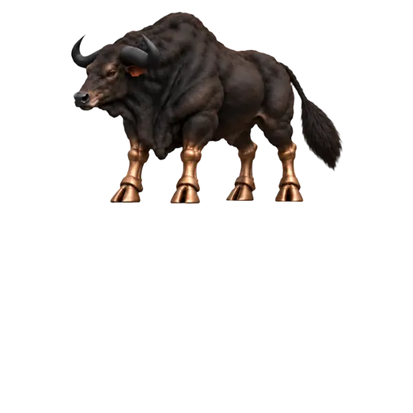 Khalkotauros, three-quarter view
