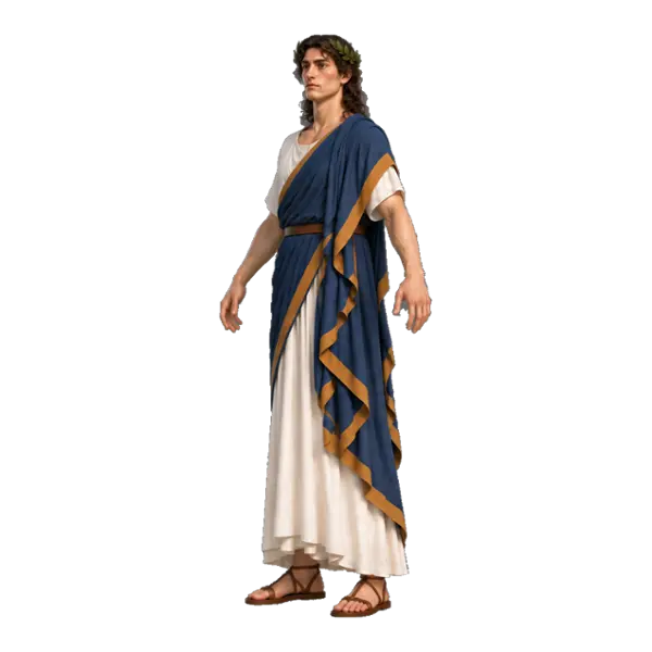 Orpheus, three-quarter view