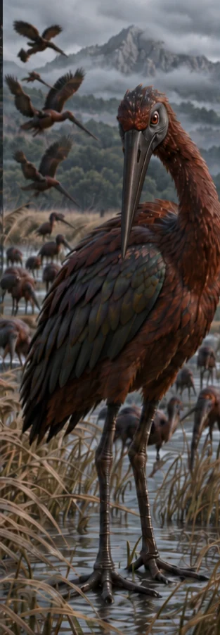 Stymphalian Bird, full-length portrait